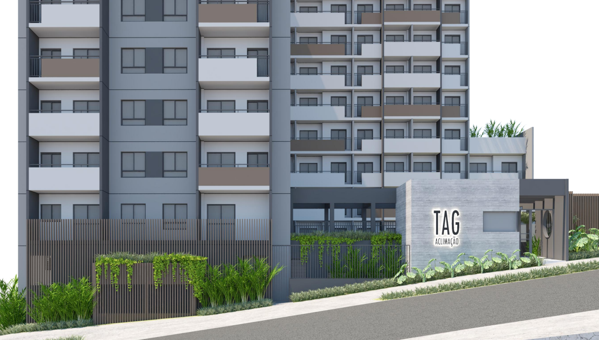 Fachada do TAG Aclimação, em Aclimação, Zona Central de São Paulo